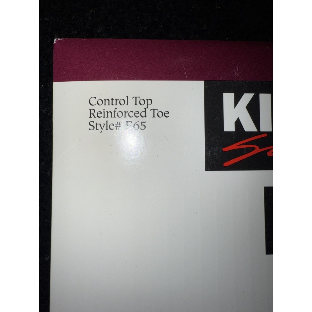 Kirkland Signature By Hanes Ultra Silky‎ Sheer PantyHose AB Color Barely Black - Picture 3 of 4